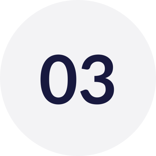 Step 03 Review and Support.