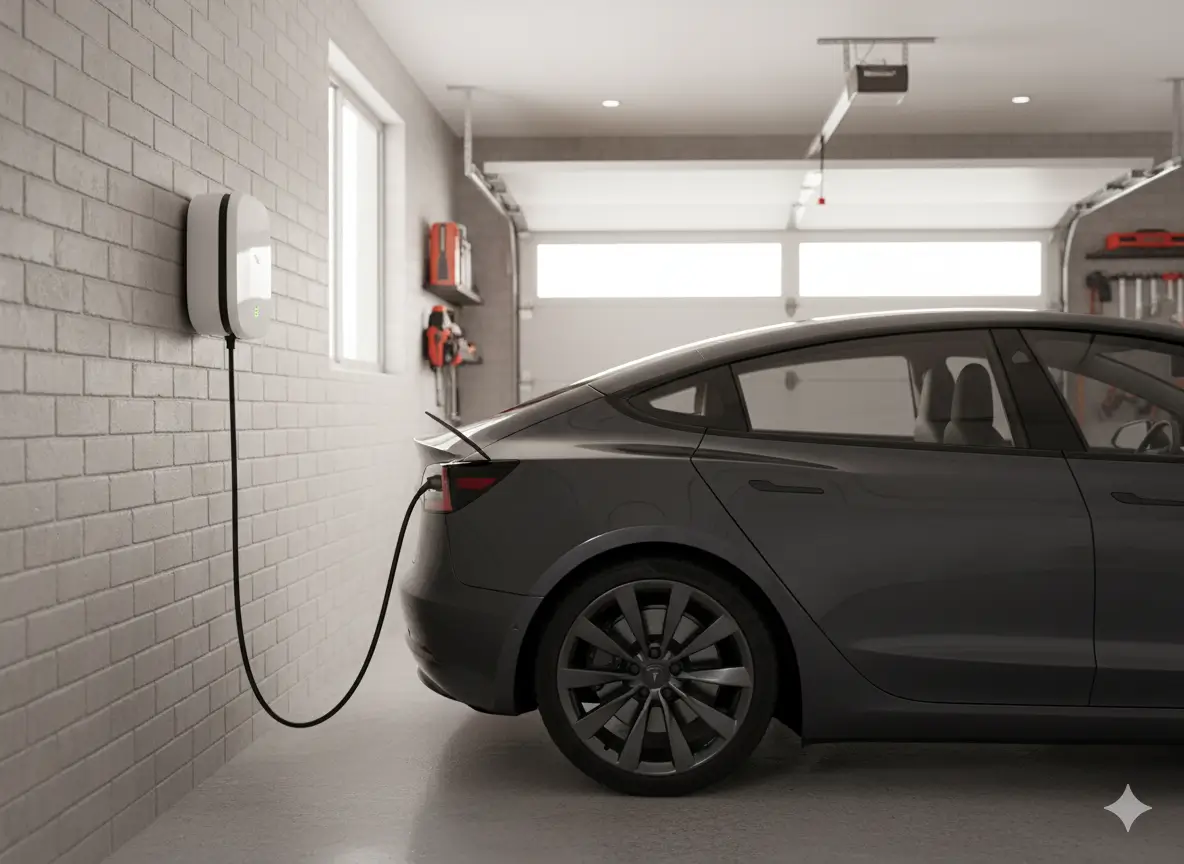 EV charger installation